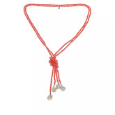 Colleen Lopez Sterling Silver Cultured Freshwater Pearl and Pink Bead Necklace, 43"